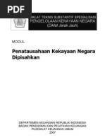 Download Modul Kekayaan Negara yang Dipisahkan by Ahmad Abdul Haq SN78356913 doc pdf