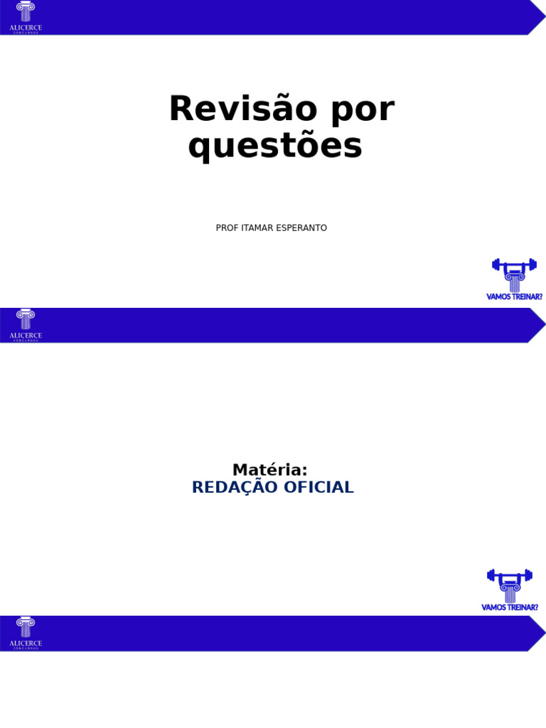 Slides RPQ Camara Parte 1 | PDF | São Paulo | Comunicação