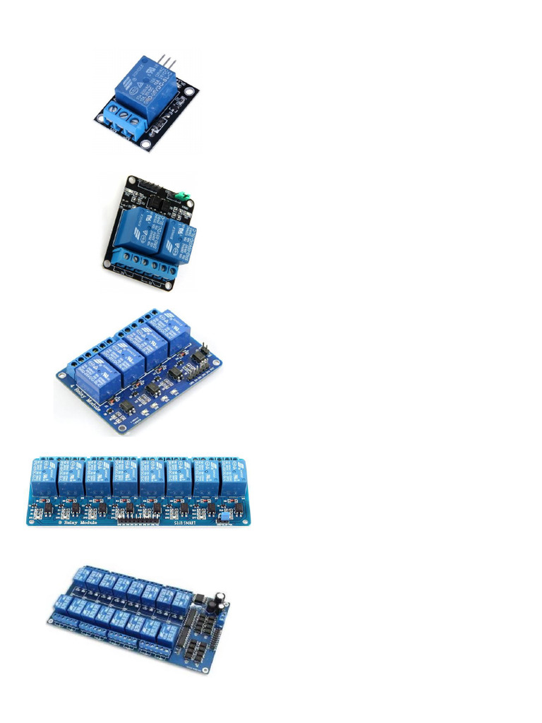 Módulos Relé para Arduino: Especificaciones | PDF | Equipo | Diseño