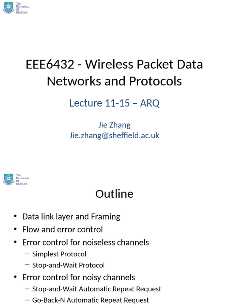EEE6432Lect11 15 v3 20-21 | PDF | Transmission Control Protocol ...