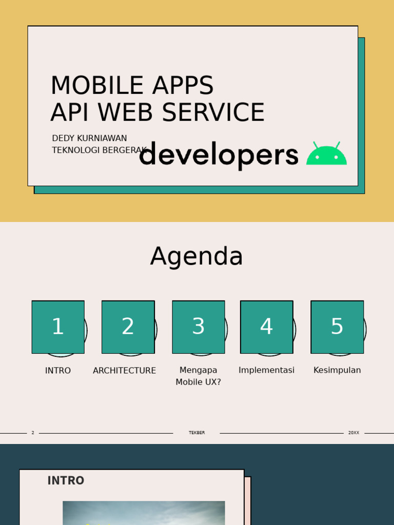 Arsitektur dan Implementasi API Mobile | PDF