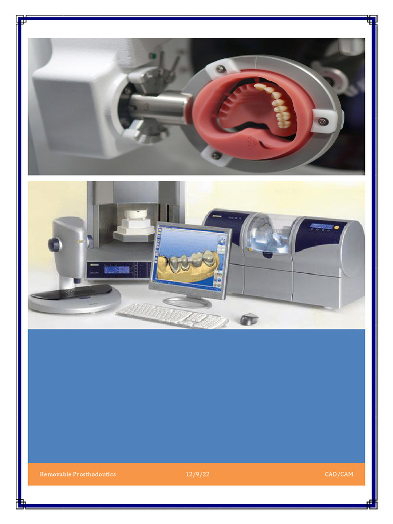 Digital Impressions in CAD/CAM Dentistry | PDF | Art