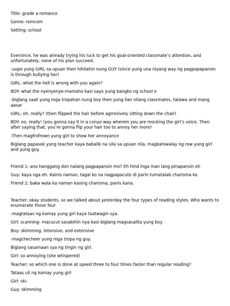 Scipt Roleplay | PDF