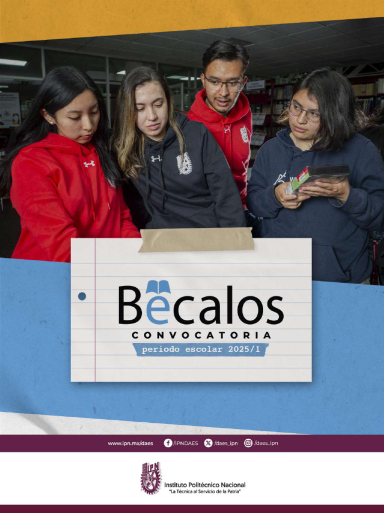 Convocatoria Beca IPN-Bécalos 2025/1 | PDF | México | Tarjeta de débito