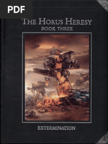 The Horus Heresy Book III - Extermination - Text