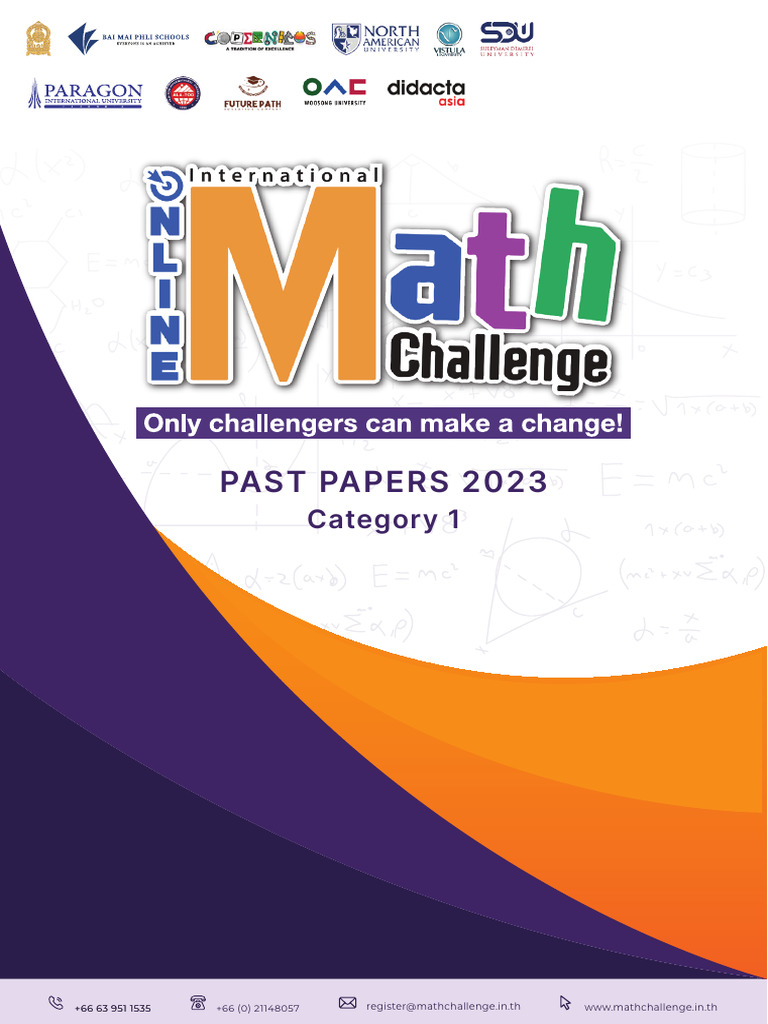 IMC Toán Category-1 L P 3, 4 | PDF | Elementary Geometry | Euclidean ...