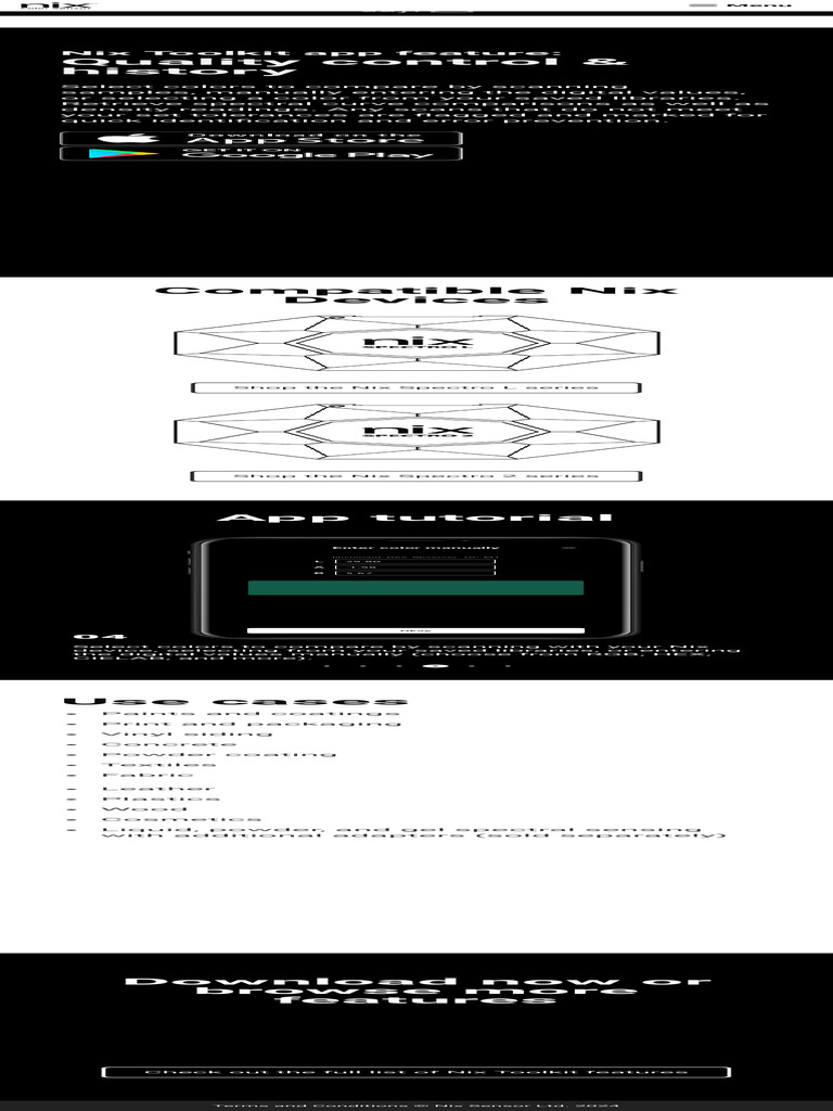 NTK - Quality Control & History - Nix Sensor LTD | PDF | Vision | Color