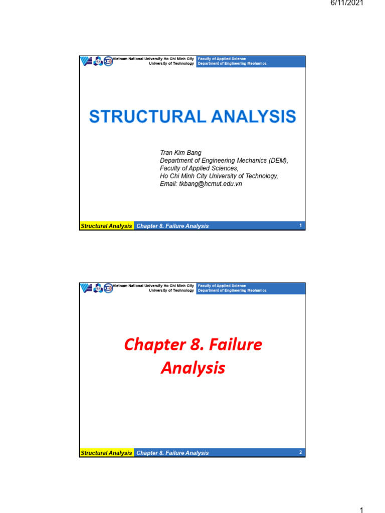 Structural Failure Analysis Overview | PDF | Strength Of Materials ...