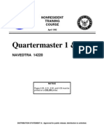 US Navy Course NAVEDTRA 14220 - Quartermaster 1 & C