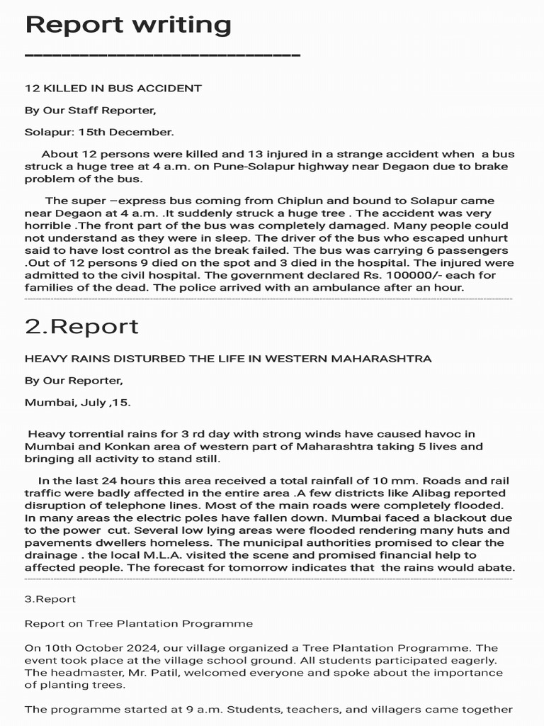 Report Writing - 241012 - 160958 | PDF