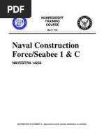 US Navy Course NAVEDTRA 14233 - Naval Construction Force Seabee 1 & C