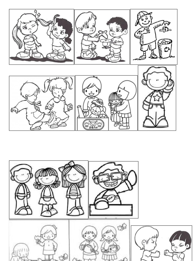 Acciones Positivas y Negativas en Preescolar | PDF