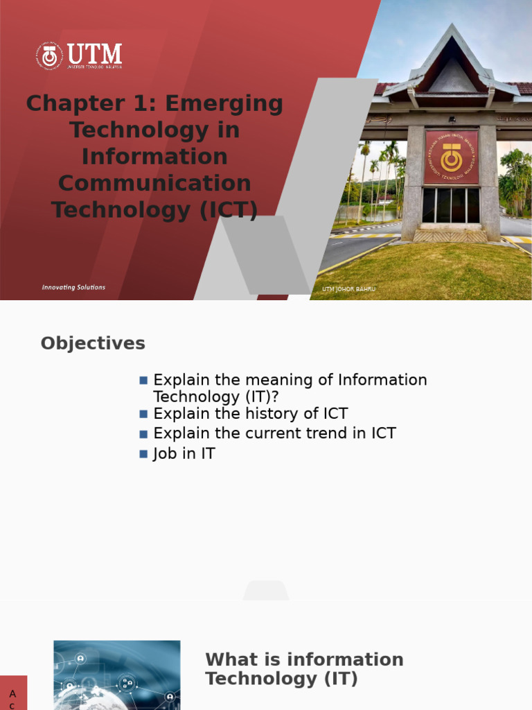 1.0 Chapter 1 - Emerging Technology in Ict 2024 | PDF | World Wide Web ...