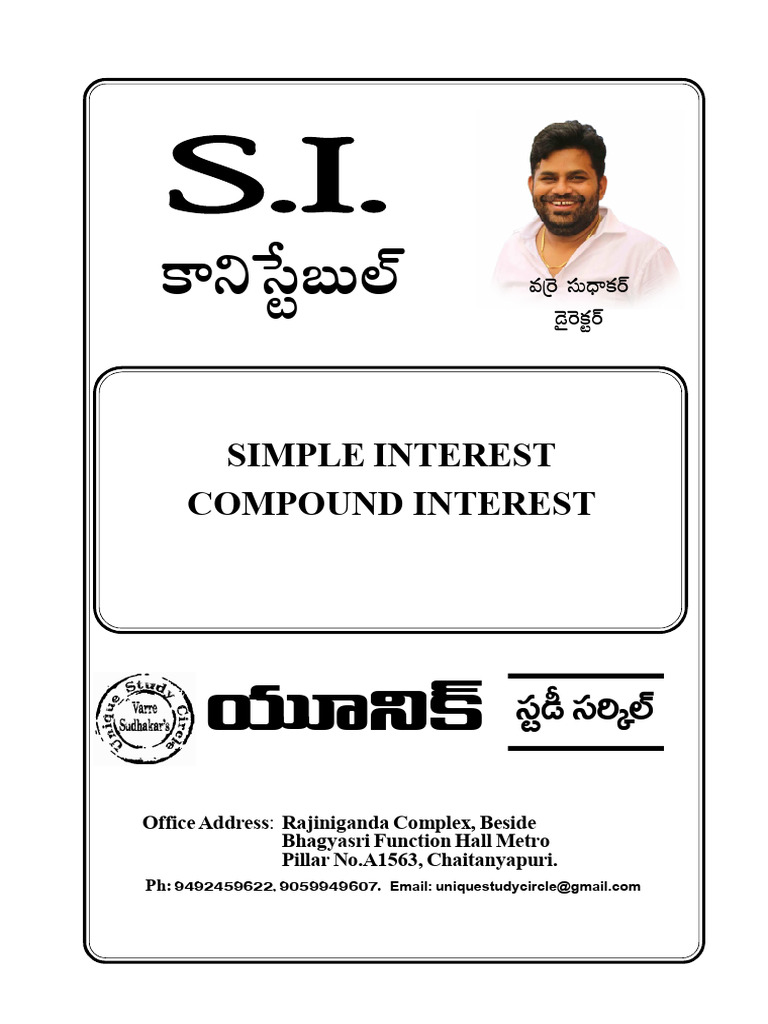SI & CI (Book Let) | PDF