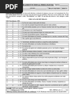 Questionário KOOS - Versão Portuguesa | PDF | Autoajuda