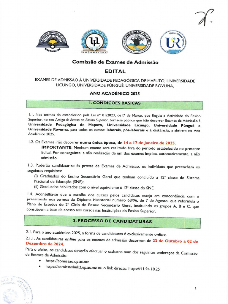 Edital 2025 PDF