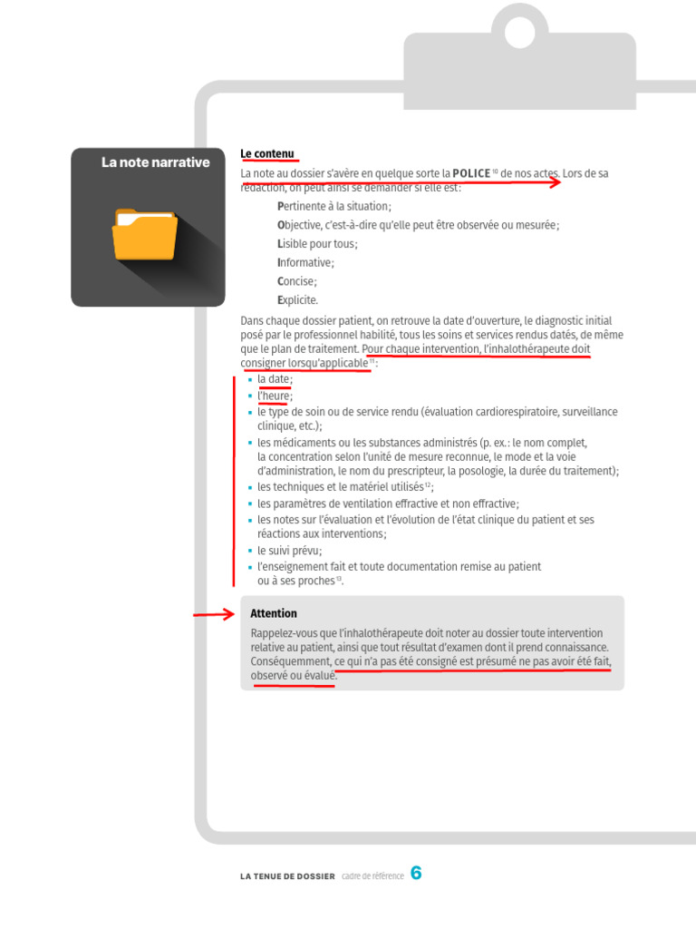 Tenue de Dossier Patient: Guide Pratique | PDF | Développement ...