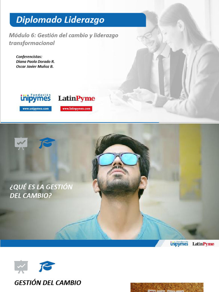 Gestión del Cambio y Liderazgo Transformacional | PDF | Hemisferio ...