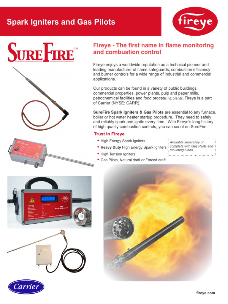 [Surefire]-spark-igniters-and-gas-pilots-brochure_SF-2020-BRO | PDF ...