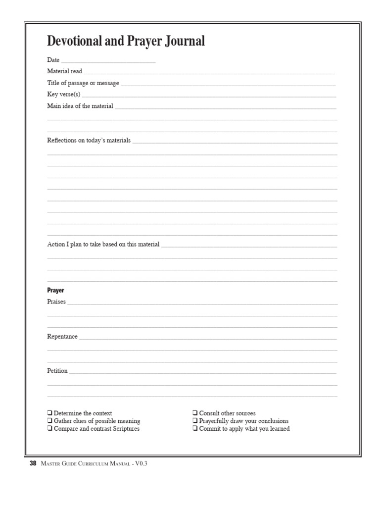 devotional guide-1 | PDF