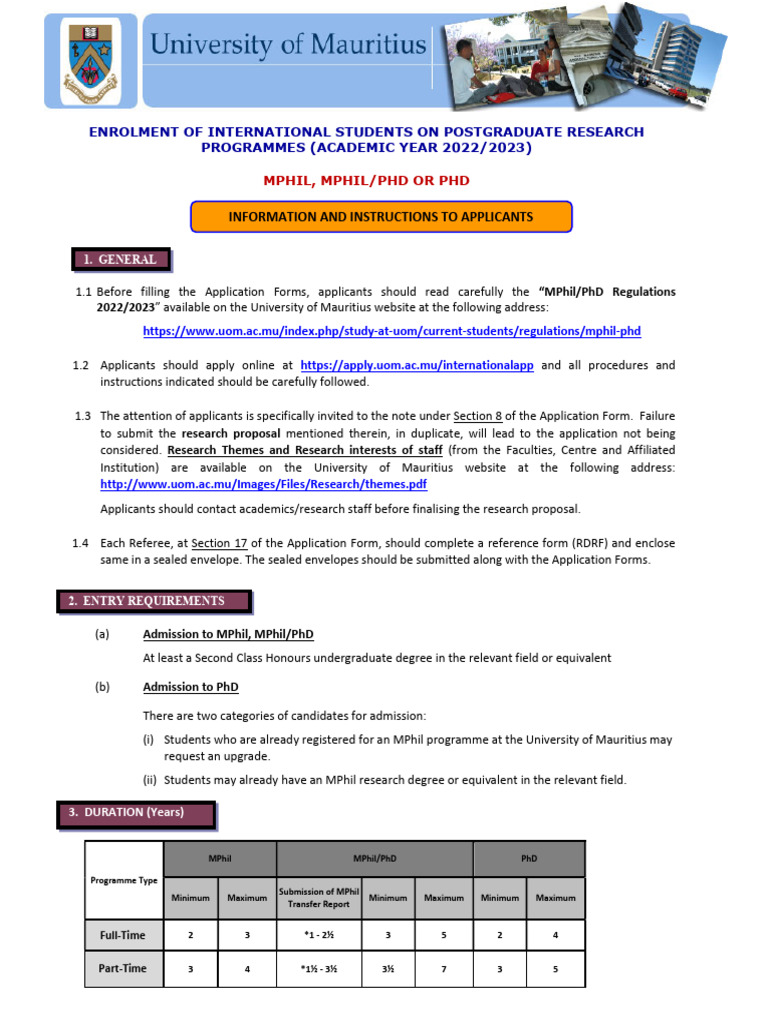 Information Mphil Ph D Pdf Doctor Of Philosophy Travel Visa