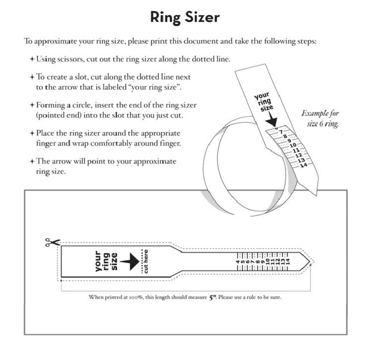 Ring Sizer | PDF