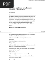 Conversão entre Tarefas e Hectares | PDF