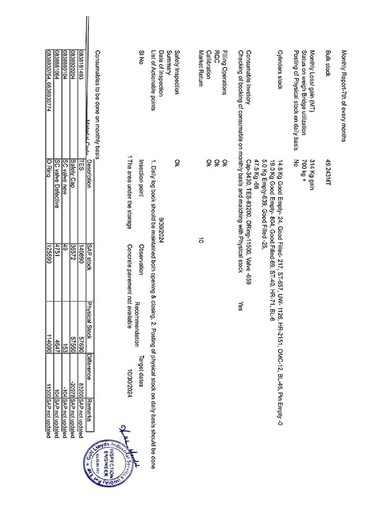 Monthly Report Nov 2024