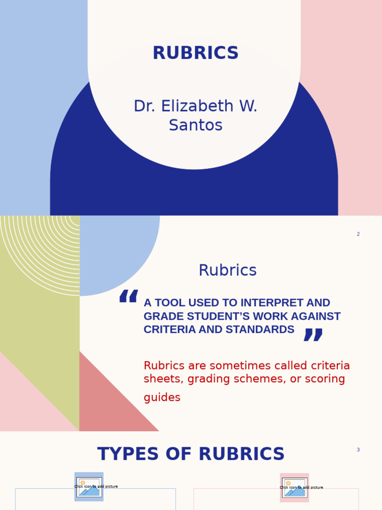 Understanding Rubrics for Assessment | PDF | Rubric (Academic ...