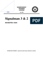 US Navy Course NAVEDTRA 14244 - Signalman 3 & 2
