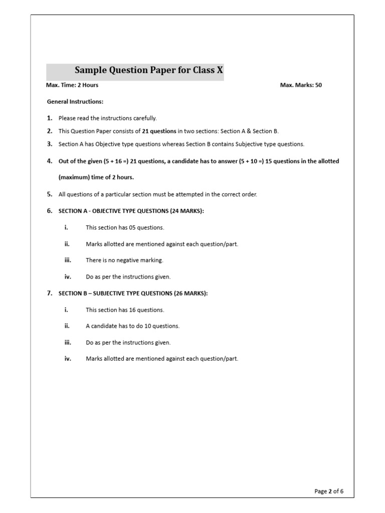 CBSE Class X IT Sample Question Paper | PDF | Spreadsheet | Computing