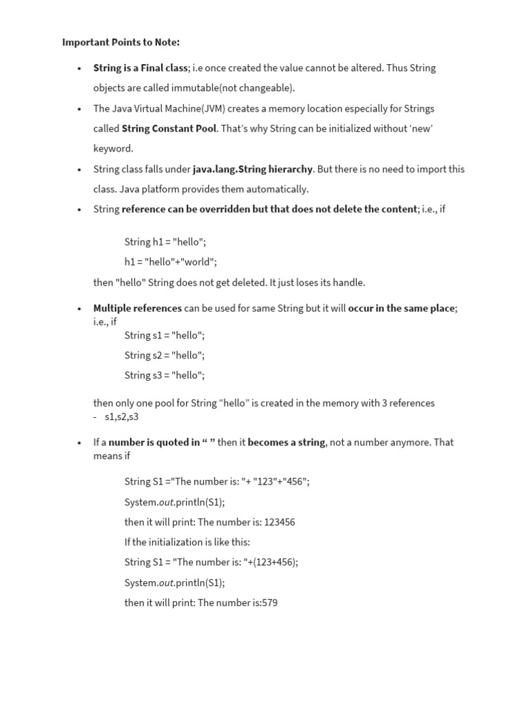 String Manipulation Ques | PDF | String (Computer Science) | Java ...