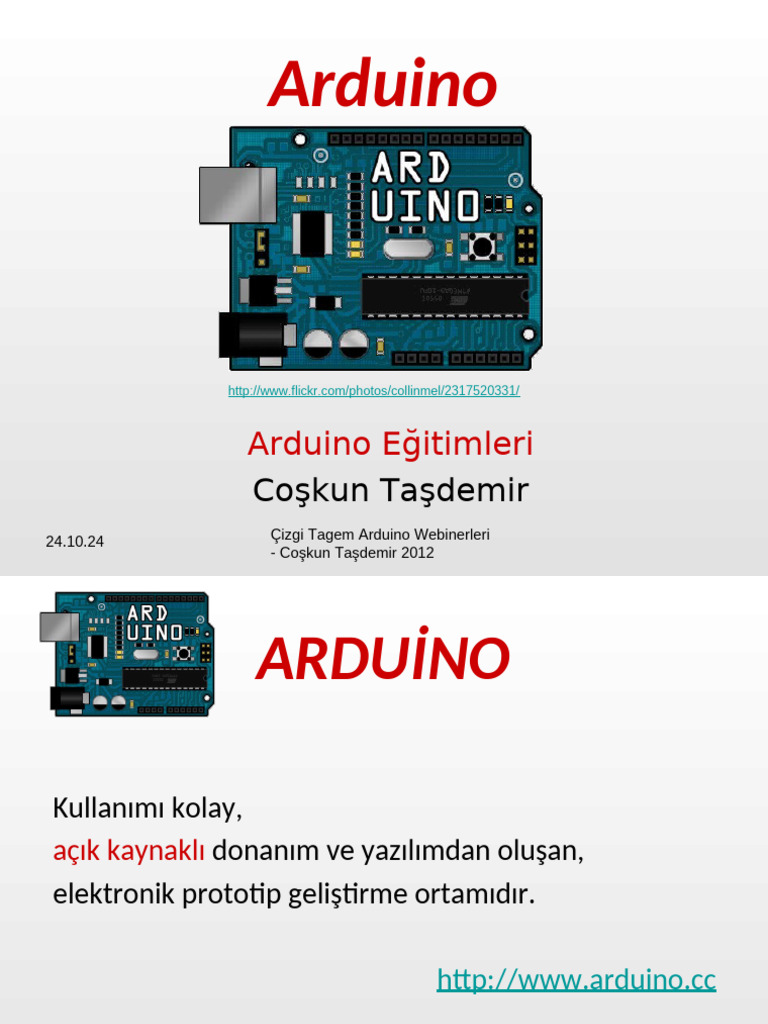 PG Arduino Bölüm 1 | PDF