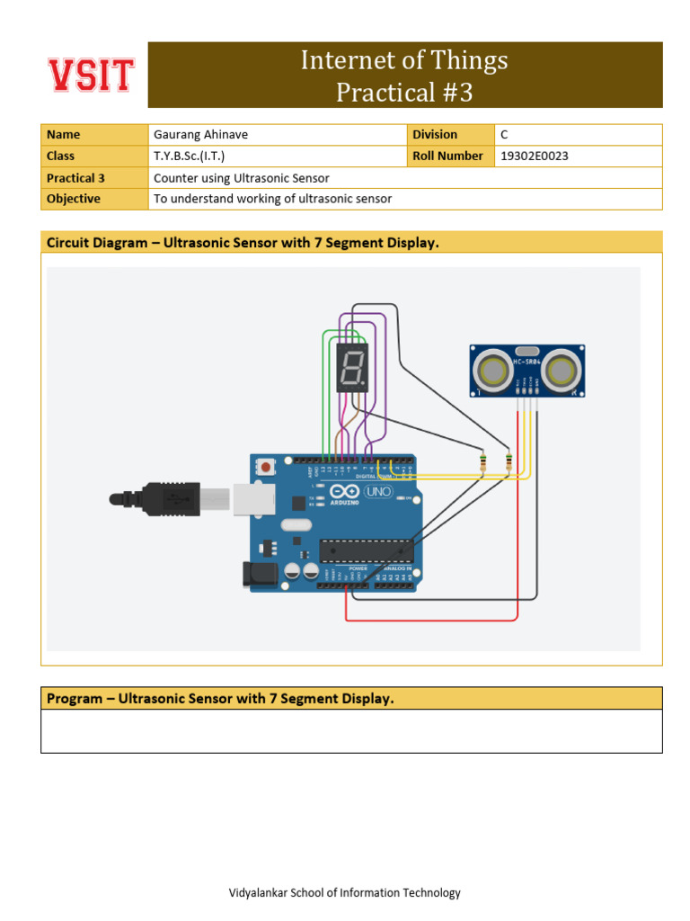 IoT Practical 3 | PDF