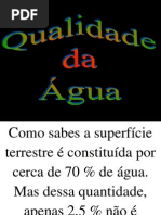 Qualidade e Tratamento Da água