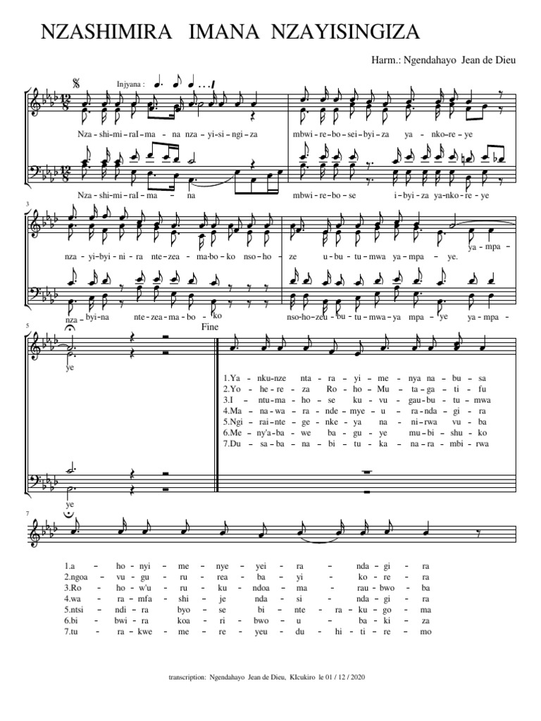 Nzashimira Imana Nzayisingiza 3 PDF