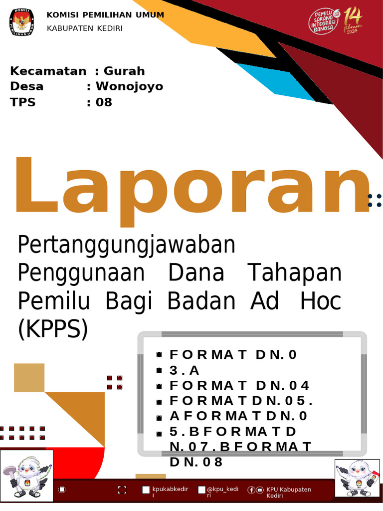 SPJ KPPS Edit | PDF | Pengelolaan Keuangan & Uang