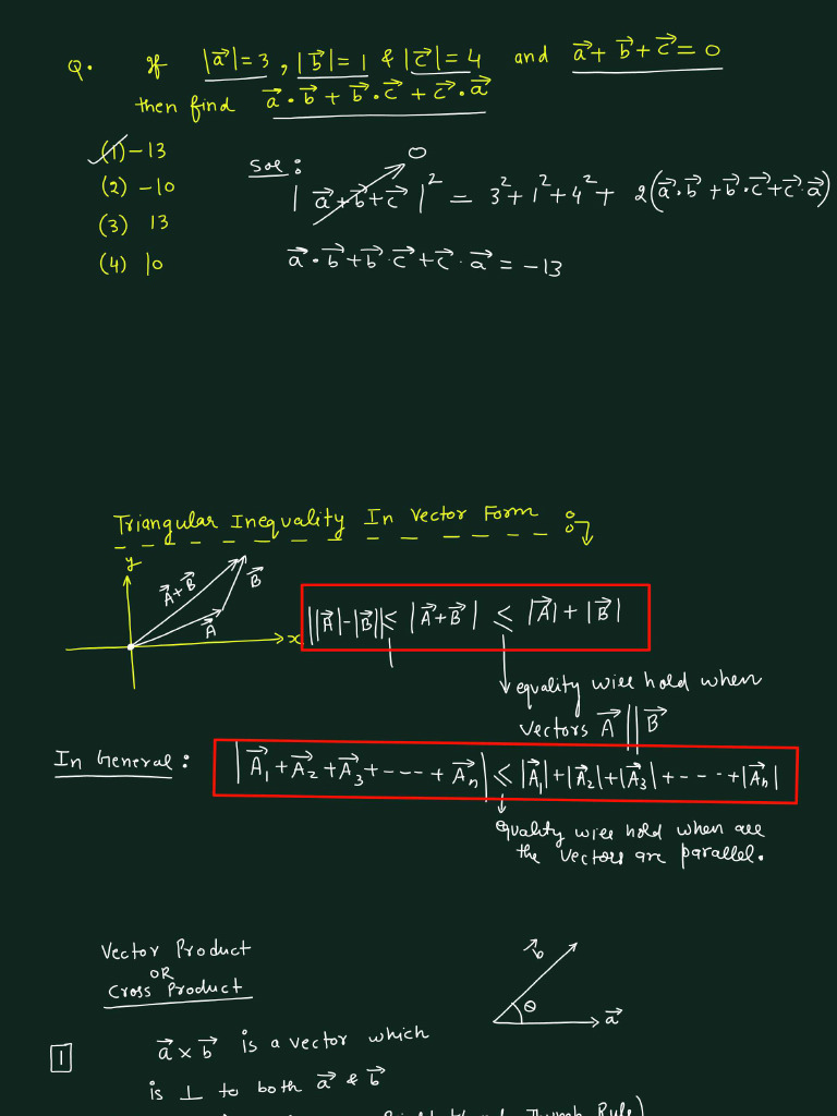 Vectors 04 | PDF