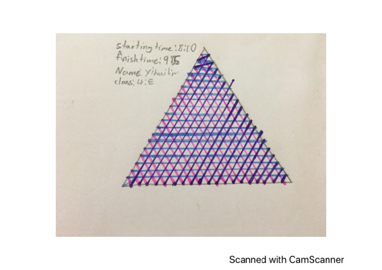 Art Exam, Weird Drawing Geometric Shapes | PDF