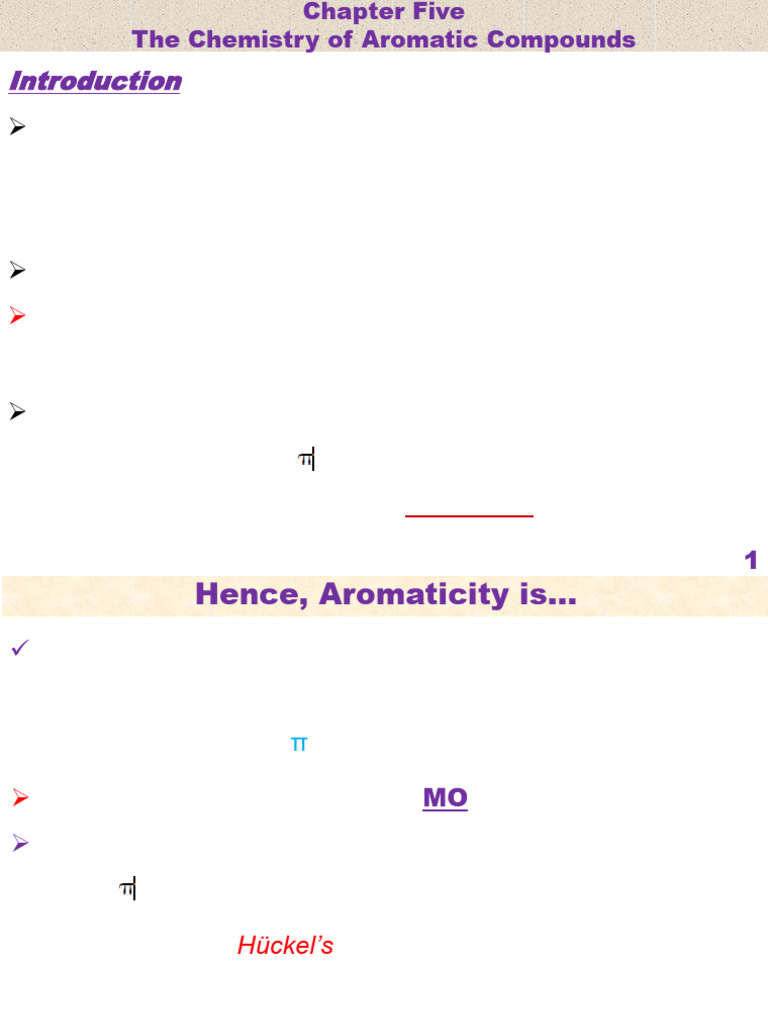 Understanding Aromatic Compounds Chemistry | PDF | Aromaticity ...