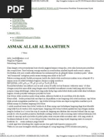 Download ASMAK ALLAH AL BAASITHUN  HOMEBASE KELUARGA BESAR KAMPUS WONG ALUS by Anonymous heIHya5RN SN78373119 doc pdf
