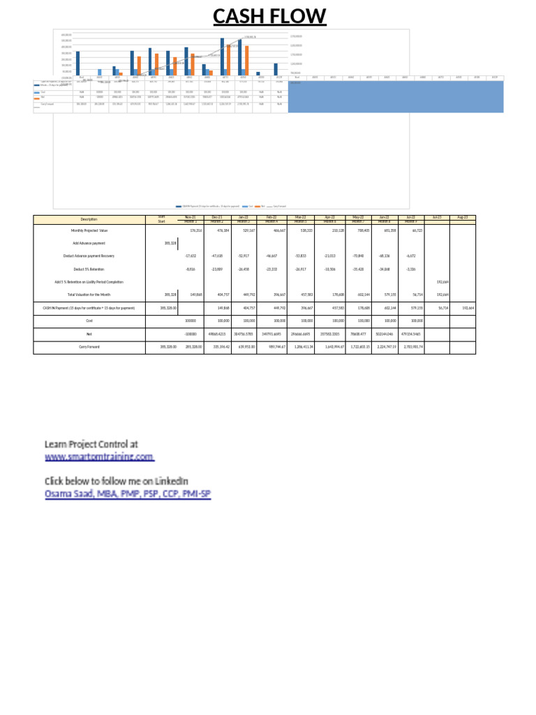 Monthly Cash Flow Analysis Report | PDF
