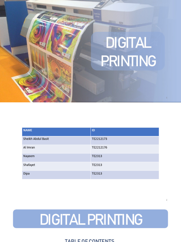 Presentation 1 | PDF | Printing | Publishing