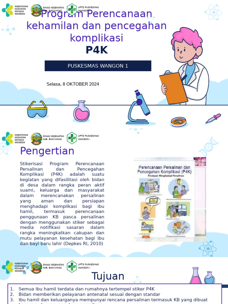 Program P4K: Perencanaan Kehamilan Aman | PDF | Kesehatan Holistik ...