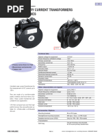Low Voltage Instrument Transformers | PDF | Transformer | Quantity
