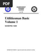 Download US Navy Course NAVEDTRA 14265 - Utilities Man Basic Volume 1 by Georges SN7837440 doc pdf