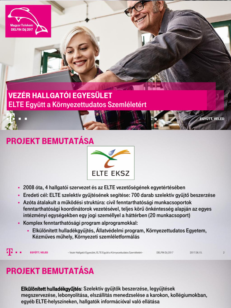 Elte Egyutt A Kornyezettudatos Szemleletert | PDF