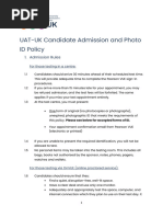 Pearson VUE ID Policies 1S English | PDF | Identity Document | Access ...