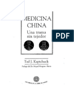 Kaptchuck Ted - Medicina China Una Trama Sin Tejedor