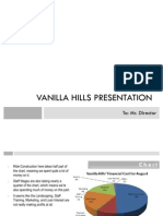 Vanilla Hills Presentation